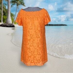 New BeBop Floral Lace Midi Dress size Small Pretty